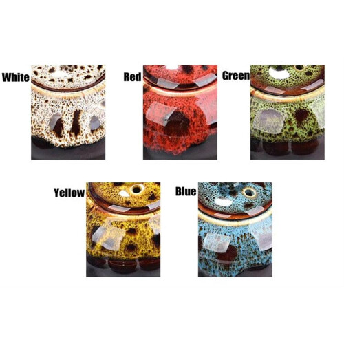 Chinese Style Ceramic Kung Fu Tea Set with 1 Teapot and 6 2