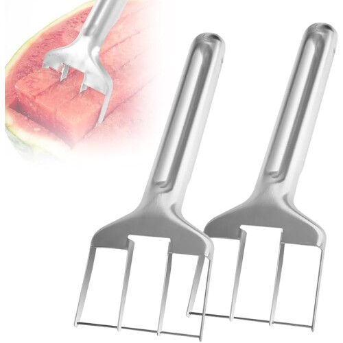 Watermelon and Mango Slicer Stainless Steel 2 pcs