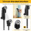 Angle Screwdriver Attachment Kit 17-Pc 105 for Cordless 6
