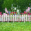 Plastic Garden Picket Fence White Lawn Border 10ft 5