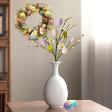 Easter Egg Floral Picks Spring Decor Stems 12 pcs