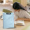 Folding Standing Clipboard with Low Clip 13.4x9.4 Inches 6