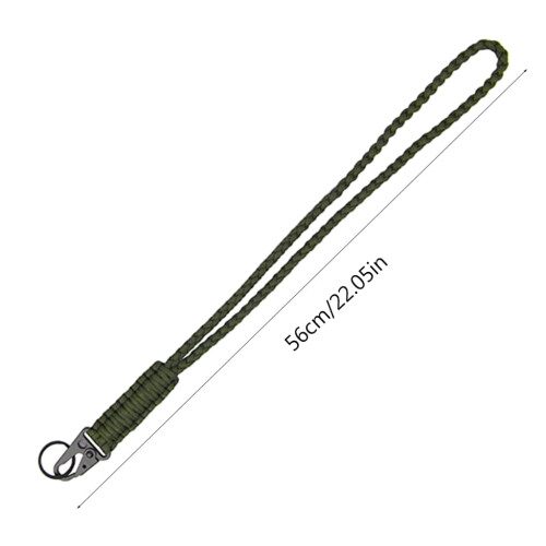 Paracord Keychain Wrist Lanyard 2 Pcs 2