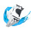 Men's White Gloves Comfortable with Enhanced Grip and 8