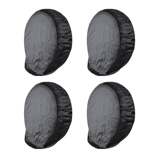 Spare Tire Wheel Covers Waterproof Dustproof 4 Pcs