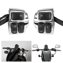 Motorcycle Handlebar Switches and Wiring Harness for Harley