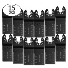 Oscillating Saw Blades for Wood and Plastic 15-Pack