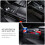 Car Storage Box Auto Bin Console Black 2 Pcs 8