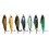 Topwater Bass Lures with Soft Rotating Tail 3-Pack 2