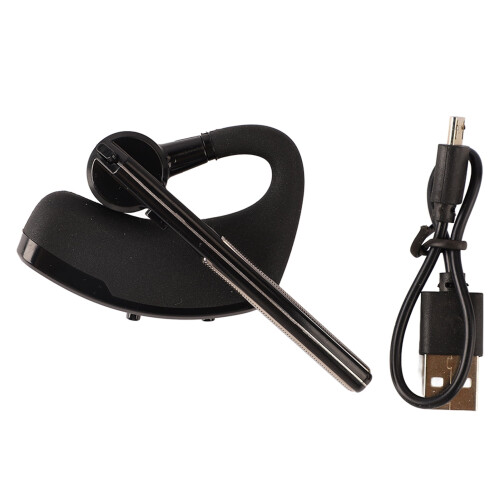 Bluetooth Stereo Earpiece with Noise Cancellation and 1