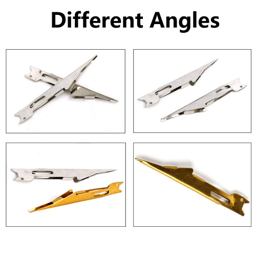 Fishing Knot Tying Tool Stainless Steel Silver 2