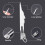 BE-TOOL钓鱼结绳工具不锈钢金色 7