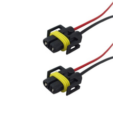 H11 Female Adapter Wiring Harness Sockets Heavy Duty Heat