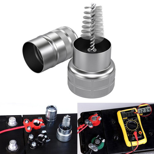 Battery Terminal Post Cleaner for Galvanized Iron and