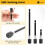 Angle Screwdriver Attachment Kit 17-Pc 105 for Cordless 3