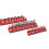 Magnetic Socket Organizer for 1/2 3/8 1/4 Inch Drive 8