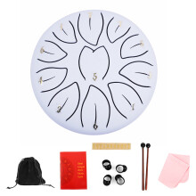 Steel Tongue Drum 11-Tone Small Handpan for Meditation