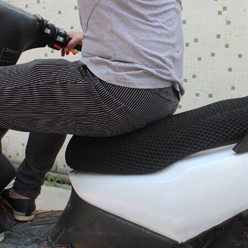 Motorcycle Seat Cover Sun Protection Mesh Cushion 2