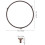 Microwave Turntable Ring Light Brown 1 Set 2