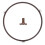 Microwave Turntable Ring Light Brown 1 Set 6