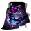 Purple Birthday Throw Blanket 150x200cm 2
