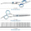 Pet Grooming Scissors Set Round Tip Safety 6-Piece 3