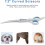Pet Grooming Scissors Set Round Tip Safety 6-Piece 5