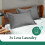 Solid Color Twin Pillowcases Gray 2-Pack 18.89" x 29" 1