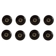Roller Skates Rubber Wheels Anti-Skid Mute 8 pcs