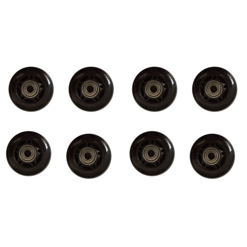 Roller Skates Rubber Wheels Anti-Skid Mute 8 pcs