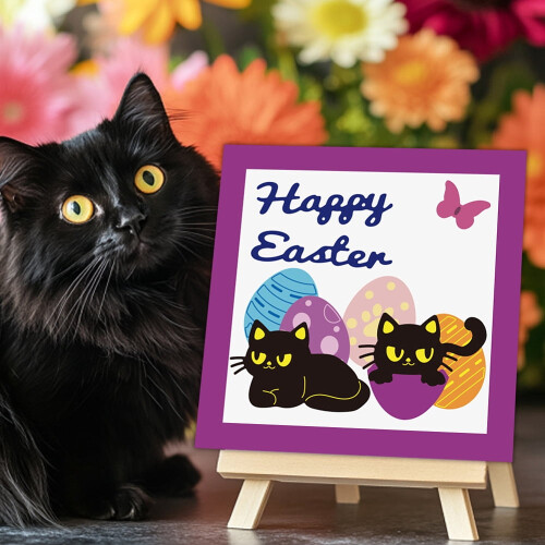 Easter Cat Die Cut Set for Card Making 2