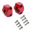 Motorcycle Handlebar Riser Aluminum Alloy Red 1