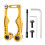 Mountain Bike Linear Pull Brake Caliper Set with Gold Pads 1