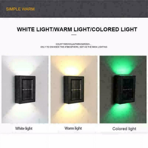 Solar LED Deck Lights for Outdoor Path and Steps 2