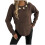 Women's Solid Floral Sweater Round Neck Long Sleeve Knit Top 2