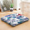 Paisley Meditation Floor Pillow Boho Square 22x22 3