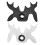 Billiards Cue Bridge Head with Soft Rubber Center 6
