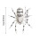 Spider-Shape Soft Fishing Lure Rubber Bait with Barbed Hook 3