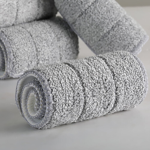 Microfiber Mop Pads Washable Reusable 10 Pack 14x4.7 Inches 1
