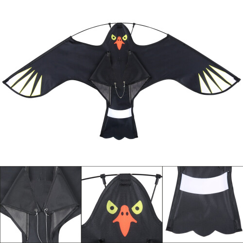 Scarecrow Hawk Kite 1.5M realistic bird deterrent