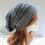 Women's Winter Beanie Satin-Lined Cable Knit 3