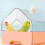 Bird Bathtub Portable Clear Hanging Bath Box for Small 4