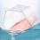 Bird Bathtub Portable Clear Hanging Bath Box for Small 8
