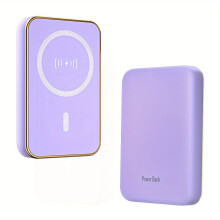 Magnetic Power Bank 5000mAh Purple
