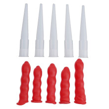 Caulking Nozzle Caps Set 5 Pieces for Sealing Caulk and
