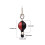 Leather keychain kit handcrafted DIY pendant set 3