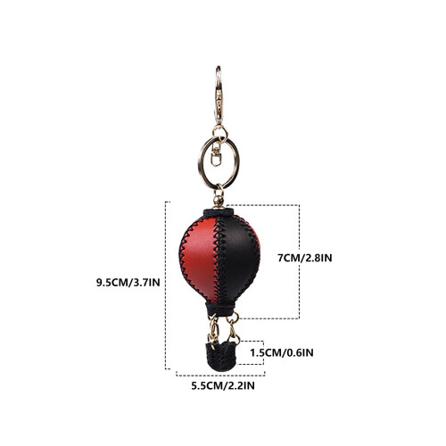 Leather keychain kit handcrafted DIY pendant set 2