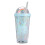 Rainbow Bubble Straw Cup 500ml Double-Layer Plastic 1