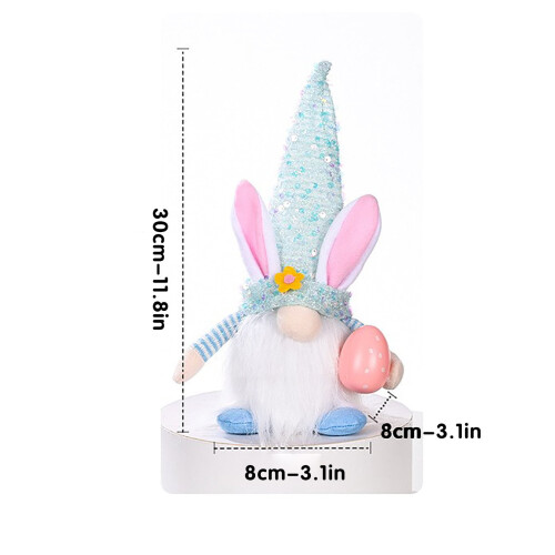 Pitic de Paște, elf de pluș, decor, 1 bucată 1