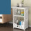 Wooden Bedside Table with Shelf 1PC 6